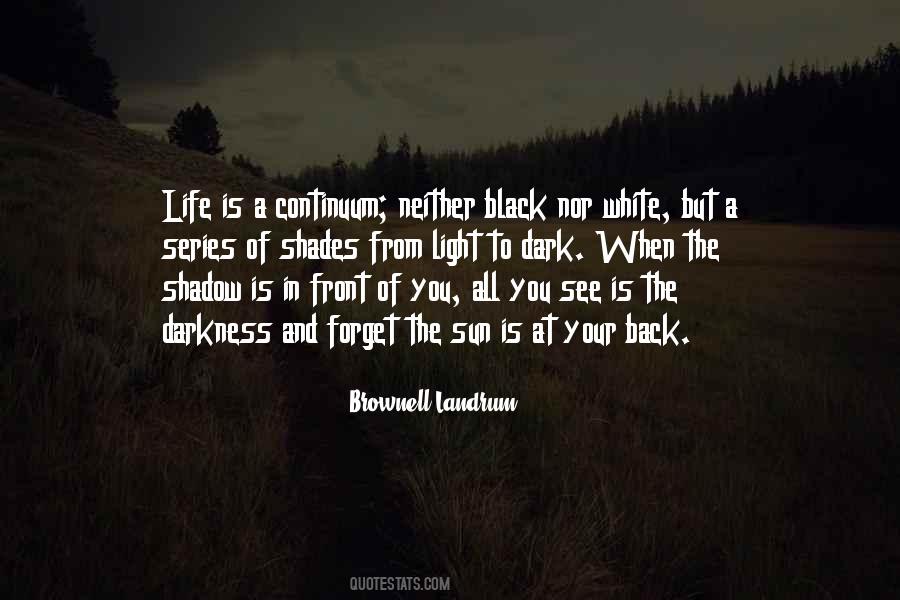 Black And White Shades Quotes #943341