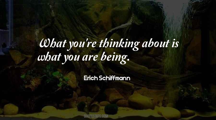 What Are You Thinking About Quotes #135273