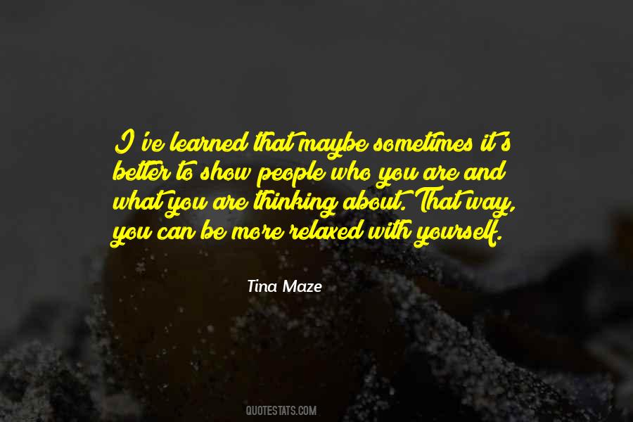 What Are You Thinking About Quotes #376152