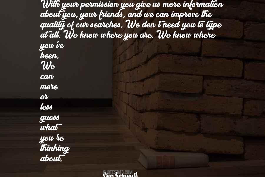 What Are You Thinking About Quotes #439353
