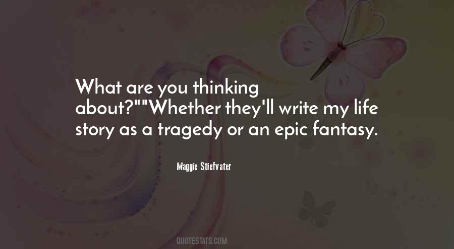 What Are You Thinking About Quotes #67443