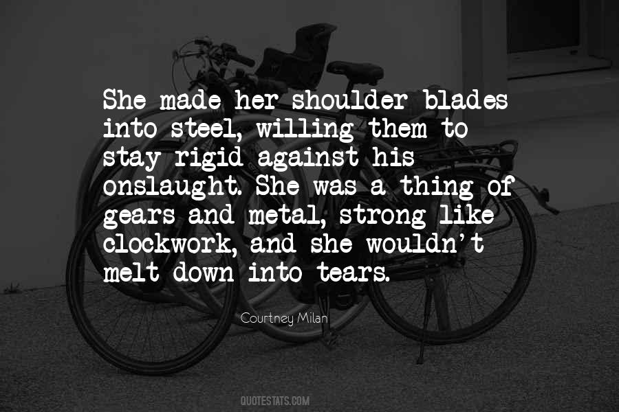Strong Shoulder Quotes #502409