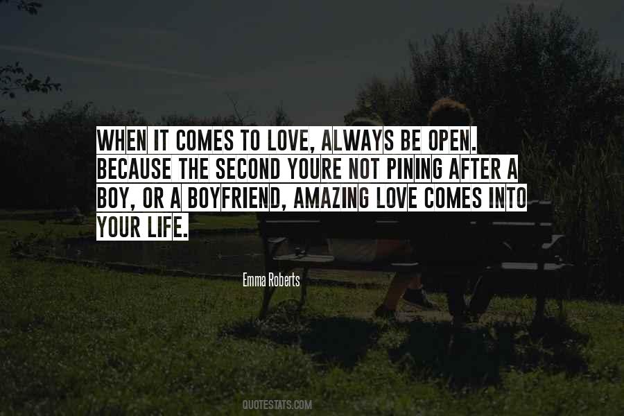 When It Comes To Love Quotes #1510251