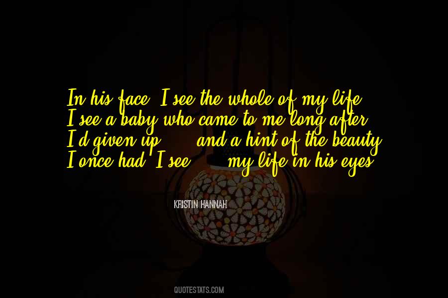 Baby Eyes Quotes #1399484