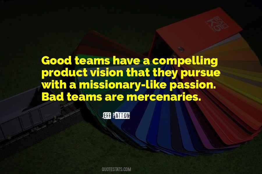 Quotes About Good Teams #1023984