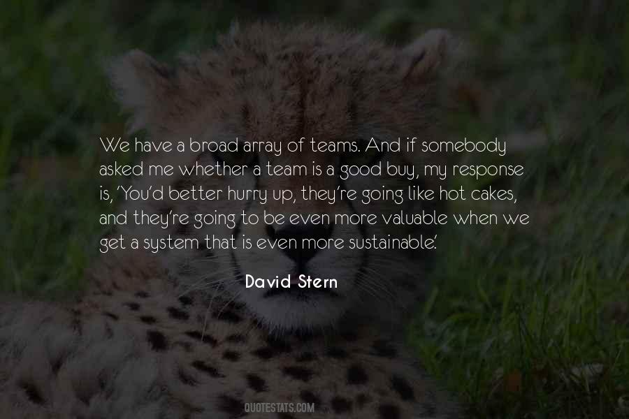 Quotes About Good Teams #26013