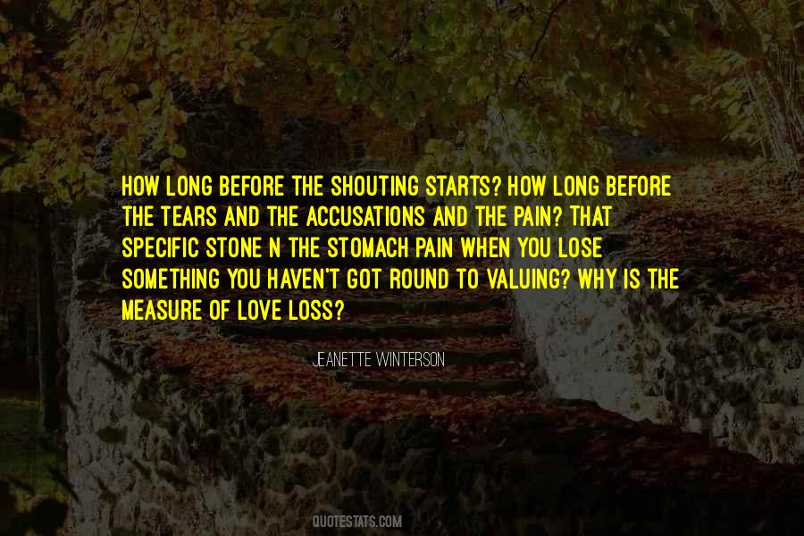Quotes About The Pain Of Loss #235425