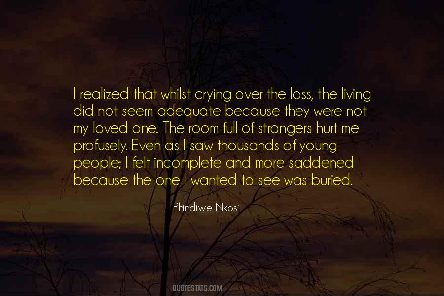 Quotes About The Pain Of Loss #283061