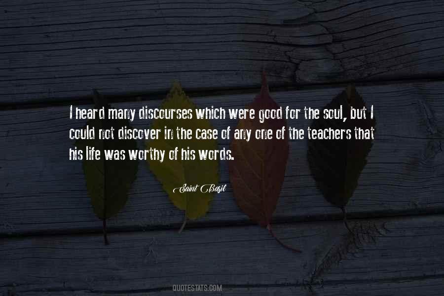 Quotes About Good Teachers And Bad Teachers #724209