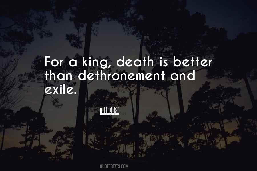 Kings Death Quotes #1528024