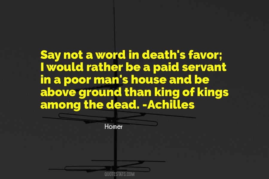 Kings Death Quotes #1640941