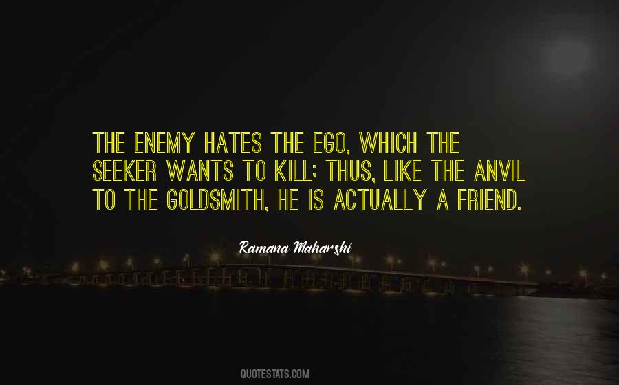 Hate Enemy Quotes #1147852