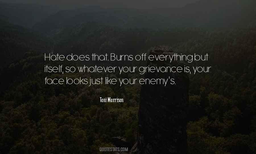 Hate Enemy Quotes #1563579