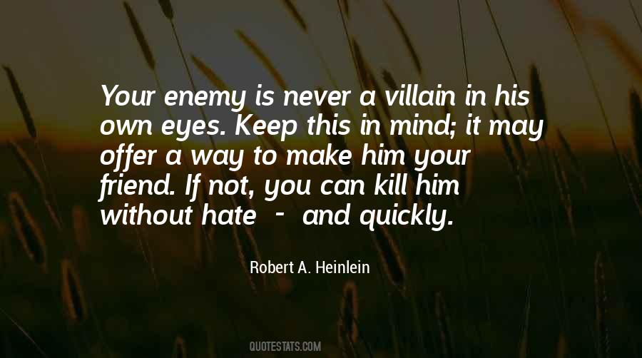 Hate Enemy Quotes #206407