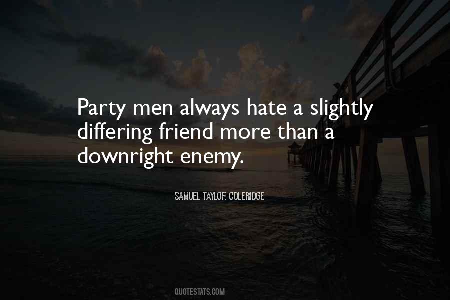 Hate Enemy Quotes #598749