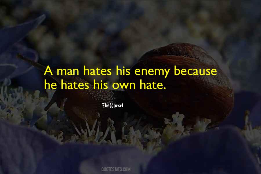 Hate Enemy Quotes #617356