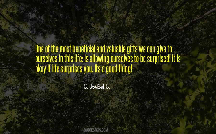 Quotes About Good Surprises #858821