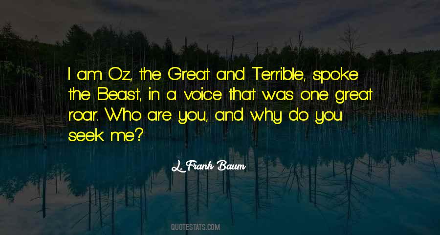 I Am A Beast Quotes #562635