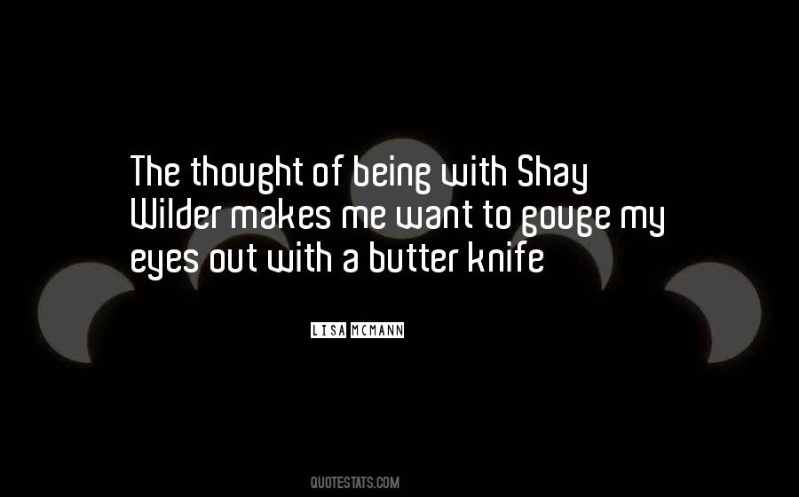 Funny Knife Quotes #1809364