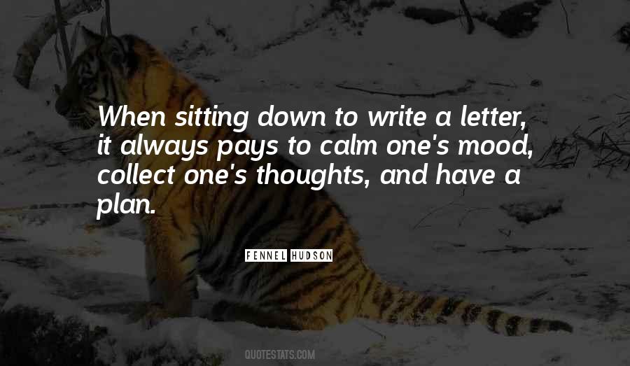Writing Mood Quotes #1188837