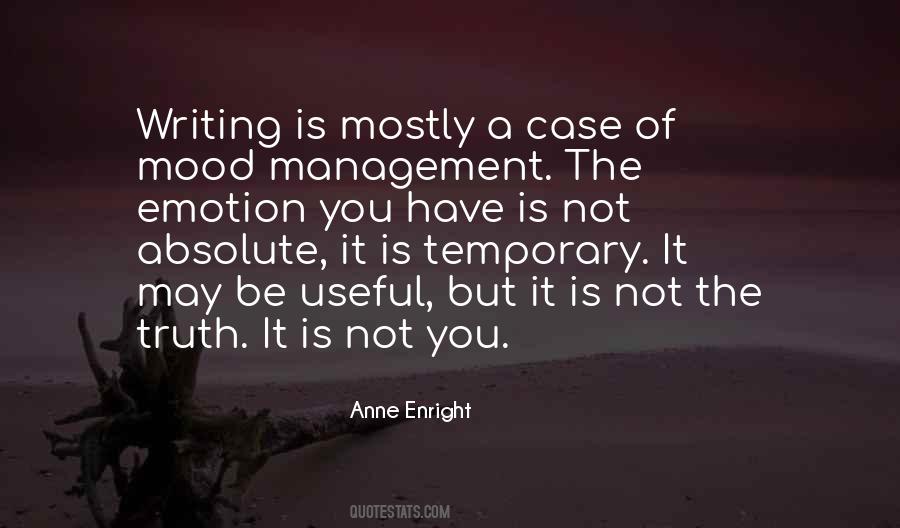 Writing Mood Quotes #7925