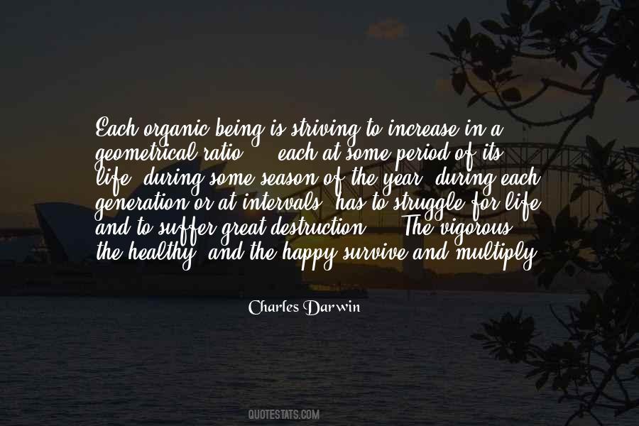 The Struggle To Survive Quotes #1350744