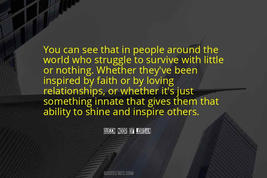 The Struggle To Survive Quotes #7457