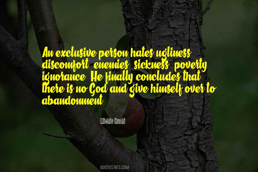 Hate Poverty Quotes #1090586
