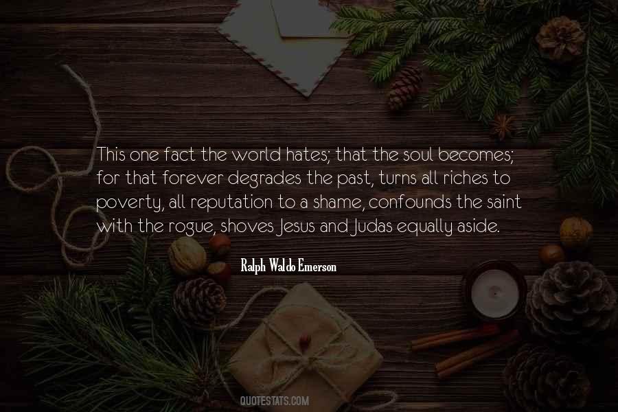 Hate Poverty Quotes #1689485