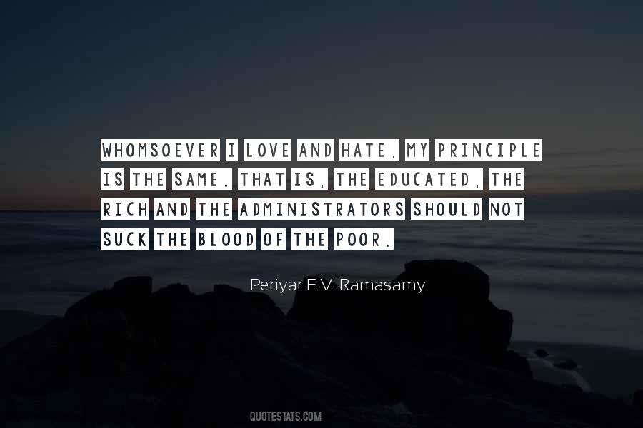 Hate Poverty Quotes #827633