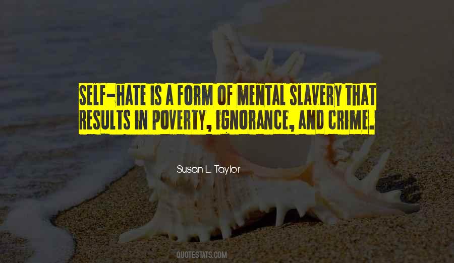 Hate Poverty Quotes #867582