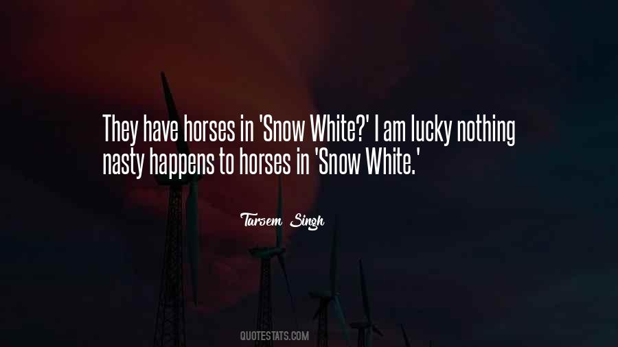 Horses In Snow Quotes #832742