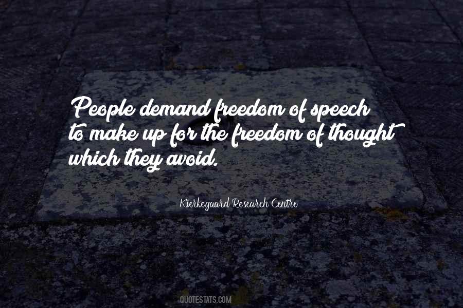 Quotes About The Freedom Of Thought #1617269