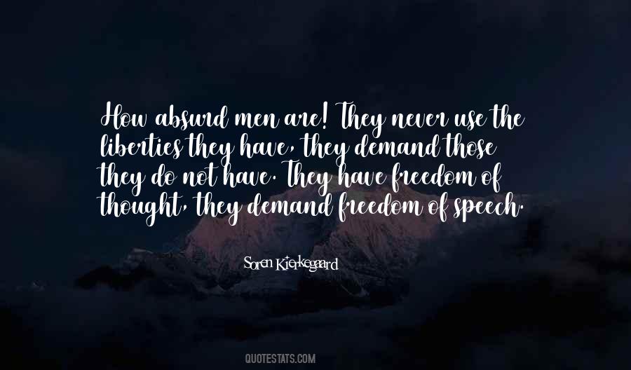 Quotes About The Freedom Of Thought #236925