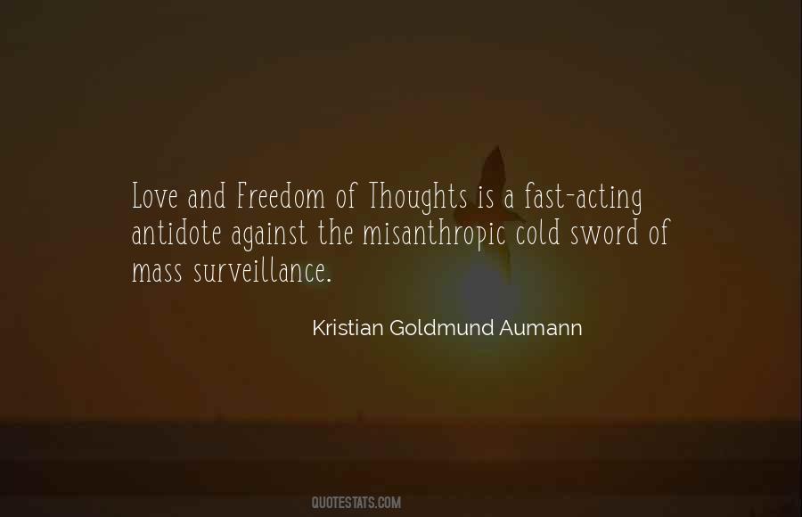 Quotes About The Freedom Of Thought #673137