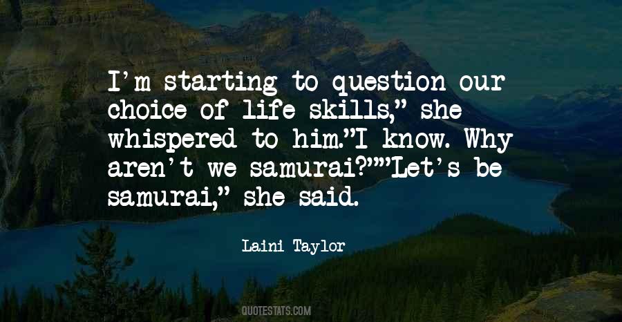 Samurai Way Quotes #434053