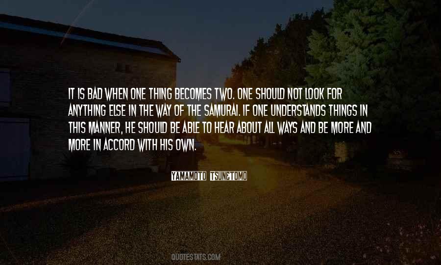 Samurai Way Quotes #919865