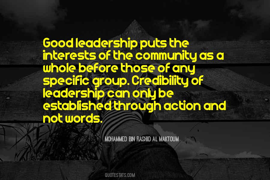 Leadership Good Quotes #1102754