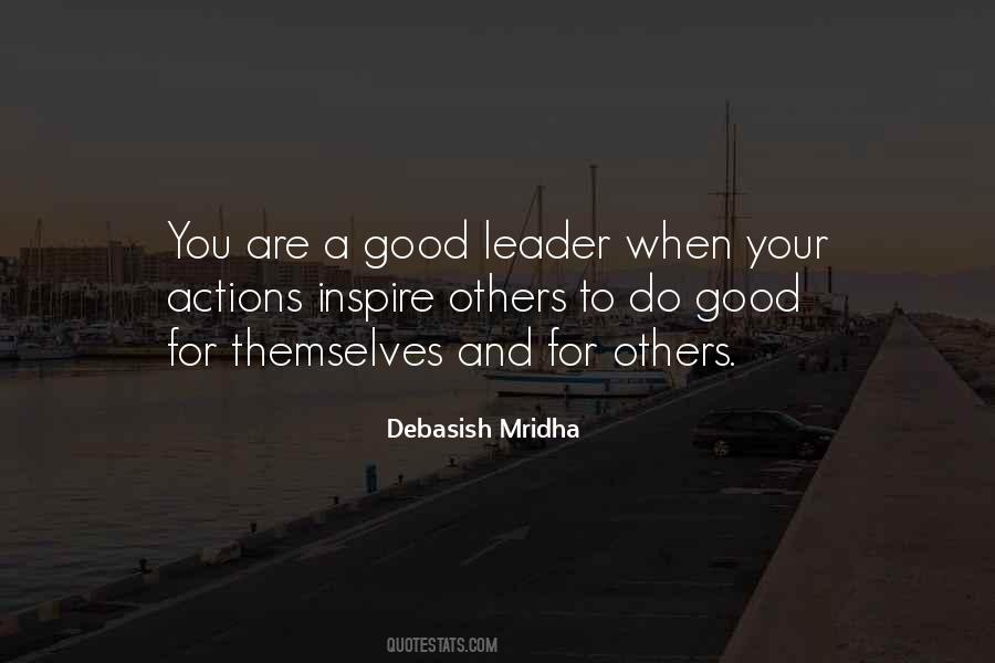 Leadership Good Quotes #1140627