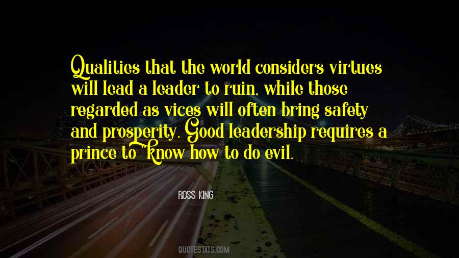Leadership Good Quotes #961160