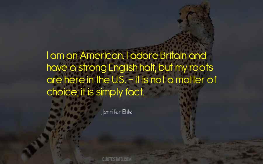 Strong English Quotes #1586571