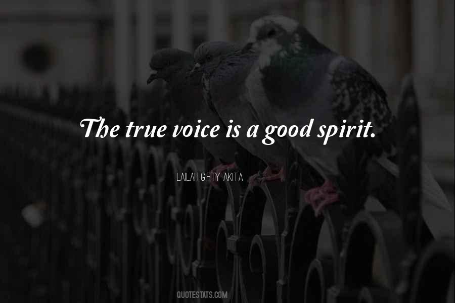 Quotes About Good Spirit #1146860