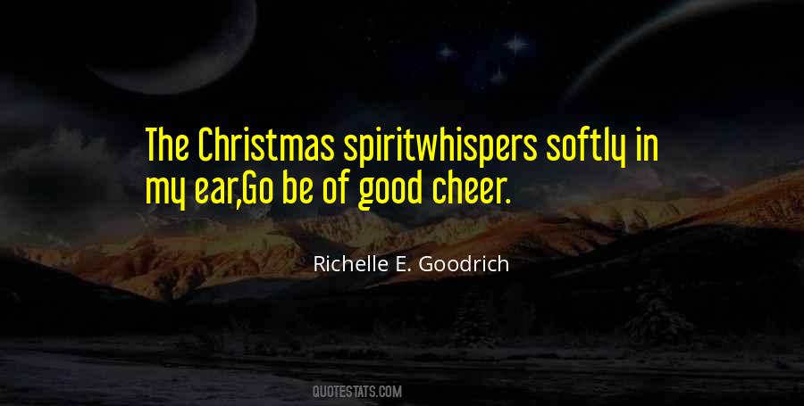 Quotes About Good Spirit #151055