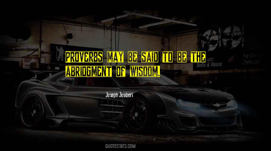 Wisdom Proverbs Quotes #212016