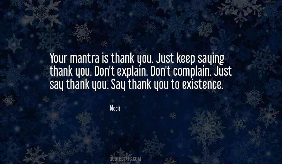 Just To Say Thank You Quotes #1394954