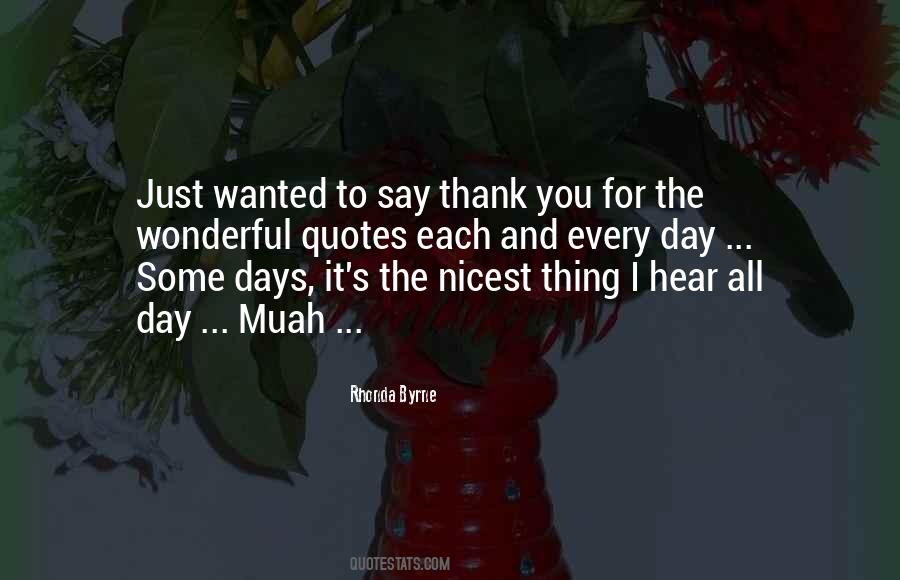 Just To Say Thank You Quotes #1473970