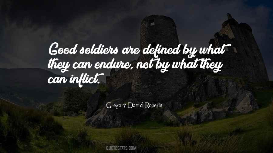 Quotes About Good Soldiers #1239752