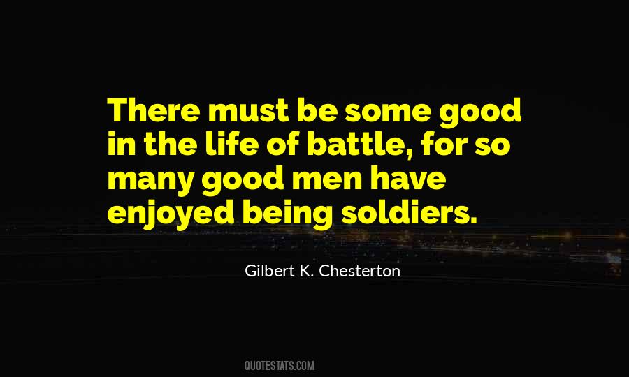 Quotes About Good Soldiers #1651617