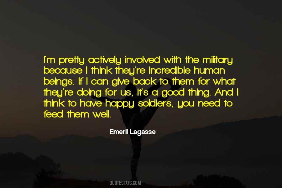 Quotes About Good Soldiers #186811