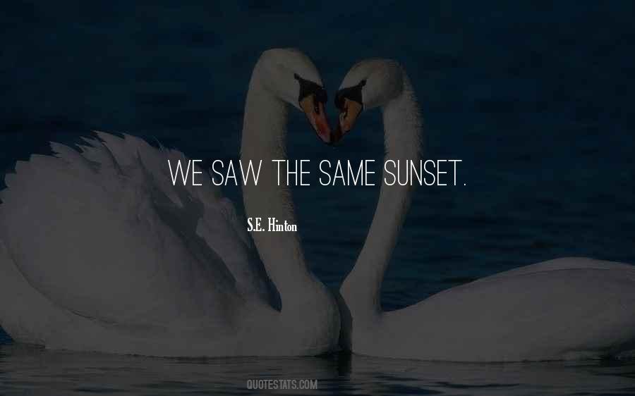 Sunset Inspirational Quotes #1878475